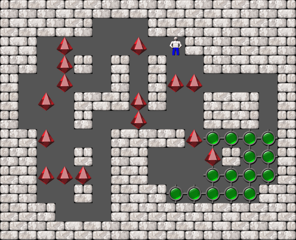 Sokoban Bugs509 collection level 303